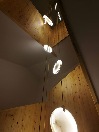 Lynore Alabaster Pendant Light