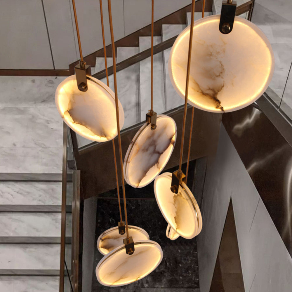 Lynore Alabaster Pendant Light