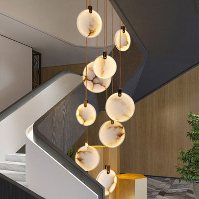 Lynore Alabaster Pendant Light