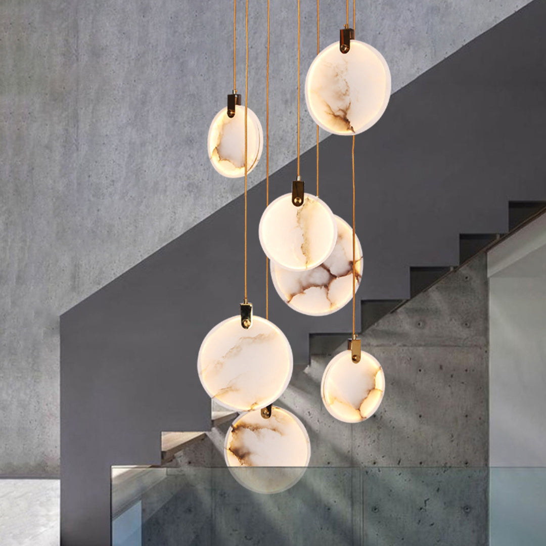 Lynore Alabaster Pendant Light