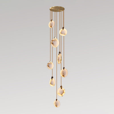 Lynore Alabaster Pendant Light