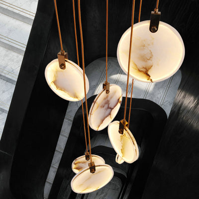Lynore Alabaster Pendant Light
