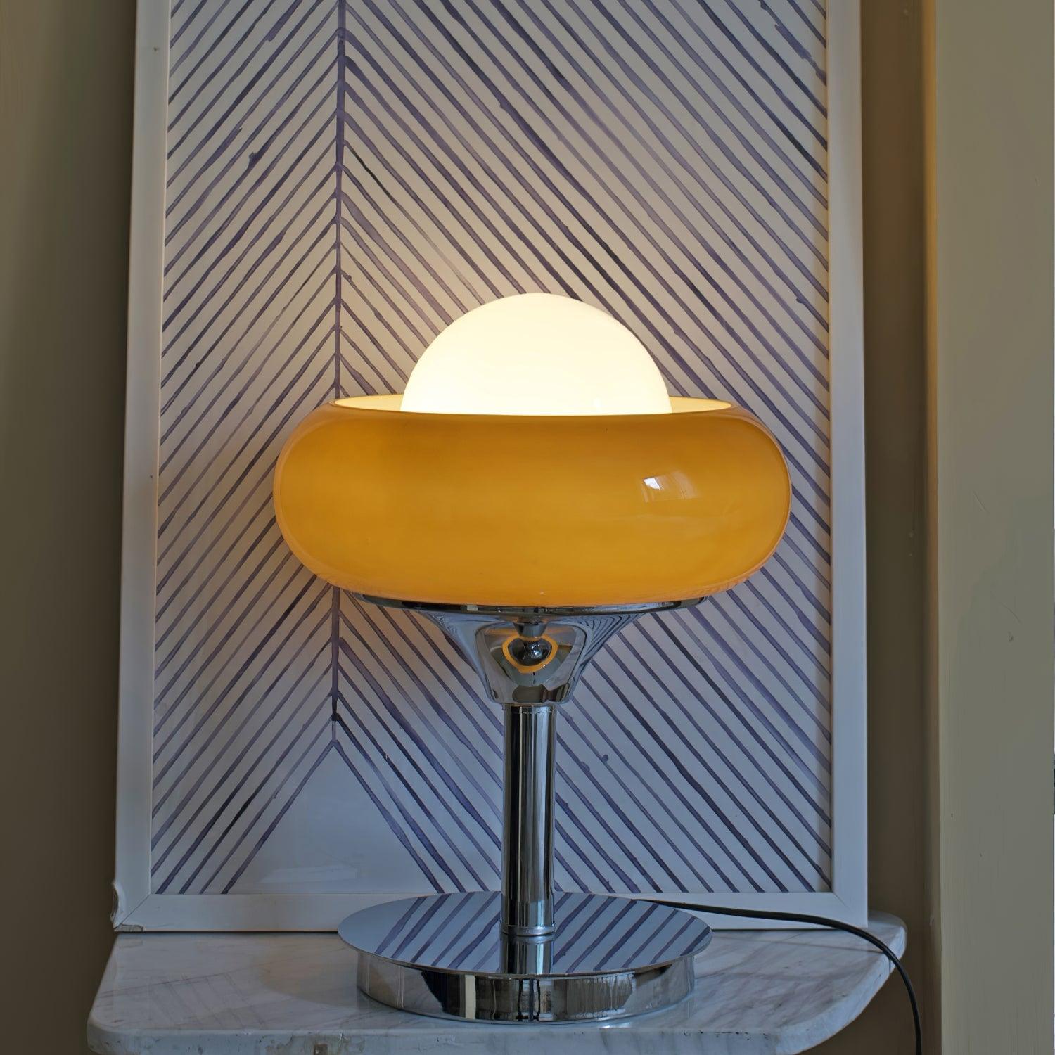 Solise Glass Retro Table Lamp