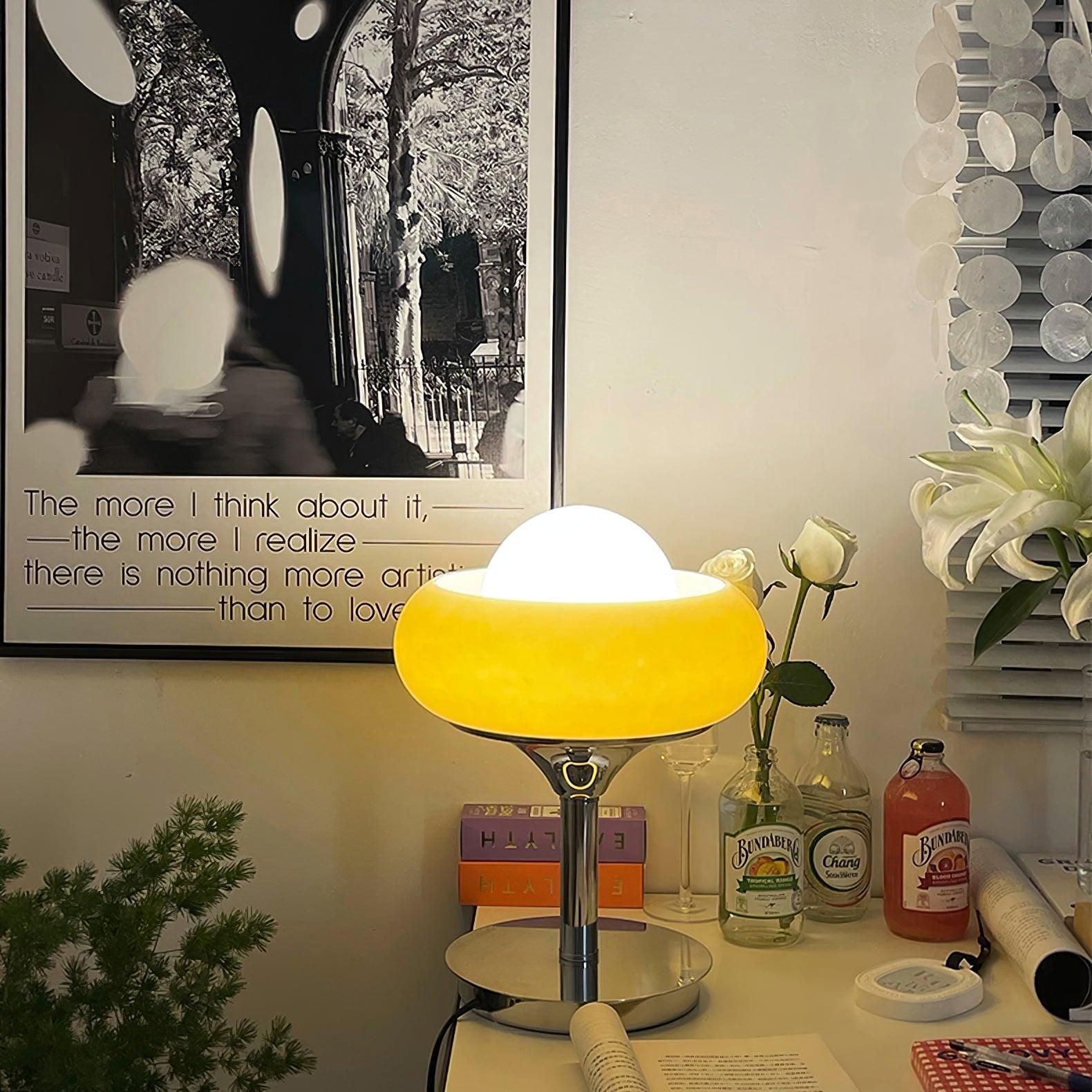 Solise Glass Retro Table Lamp