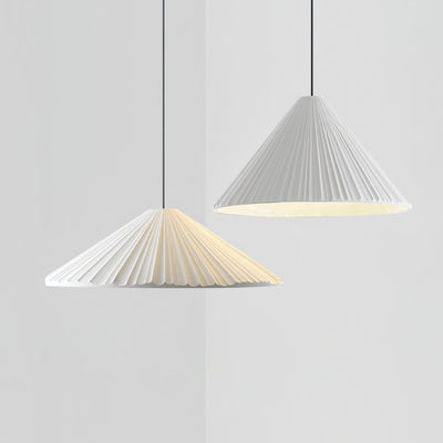 Cone Hat Resin Pendant Lamp