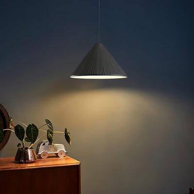 Cone Hat Resin Pendant Lamp