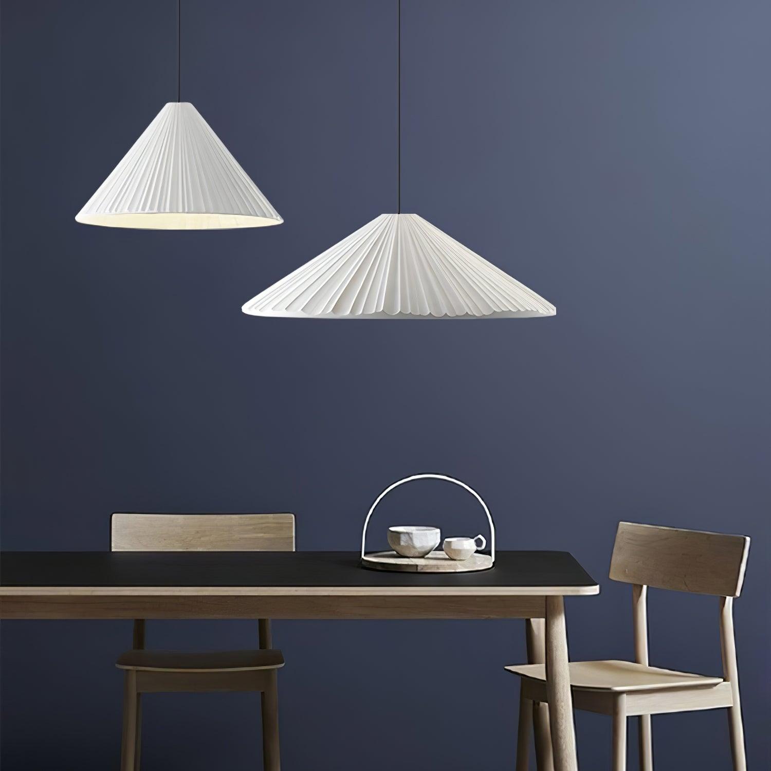 Cone Hat Resin Pendant Lamp