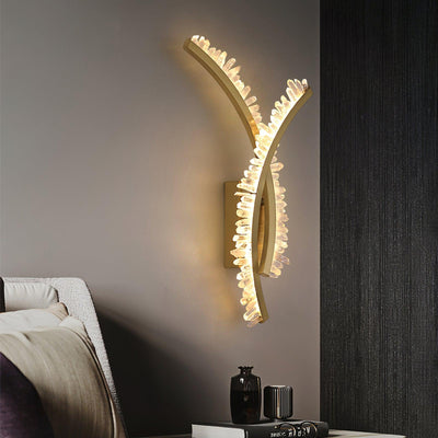 Celo Premium Nordic Art Crystal Wall Light