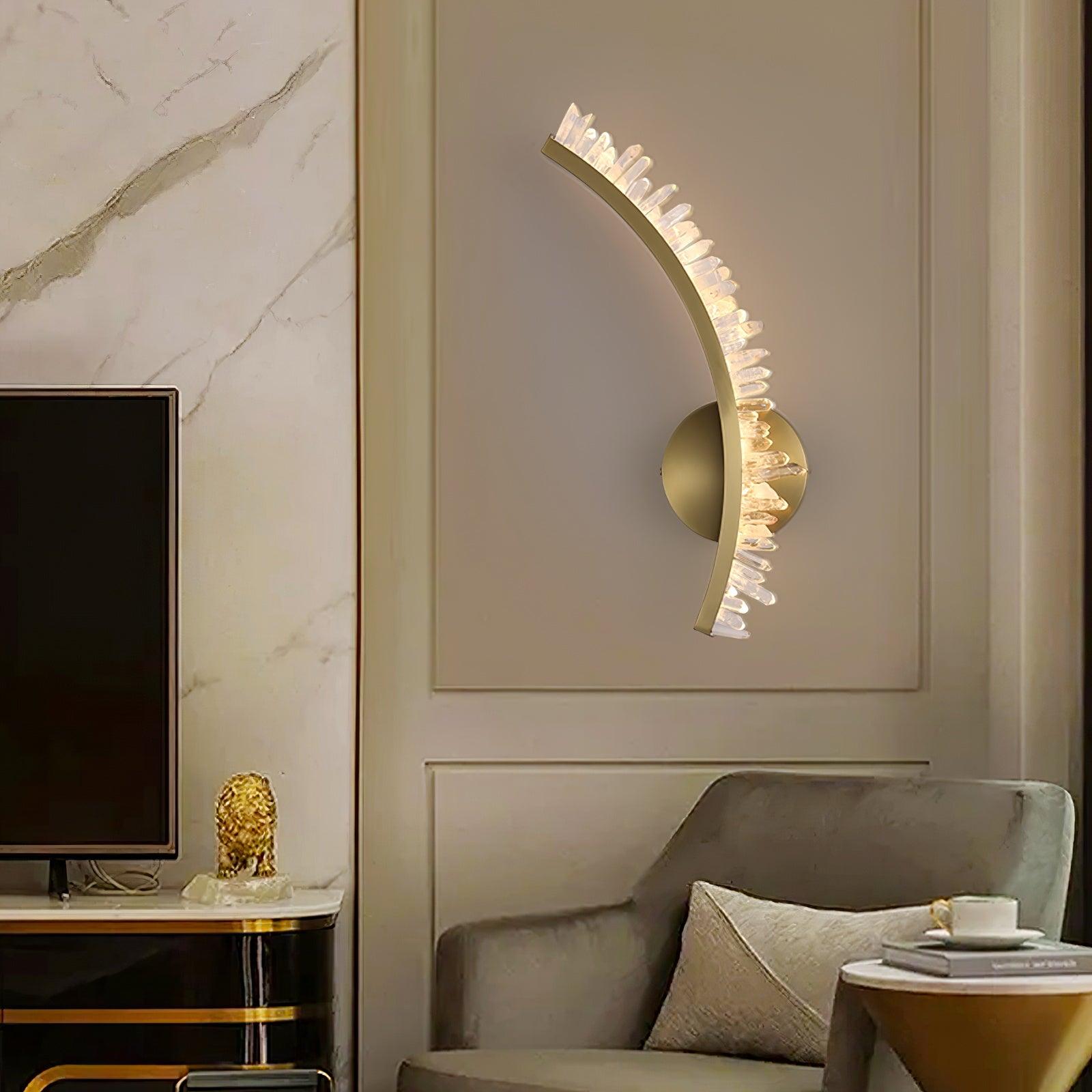 Celo Premium Nordic Art Crystal Wall Light