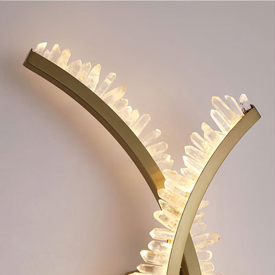 Celo Premium Nordic Art Crystal Wall Light