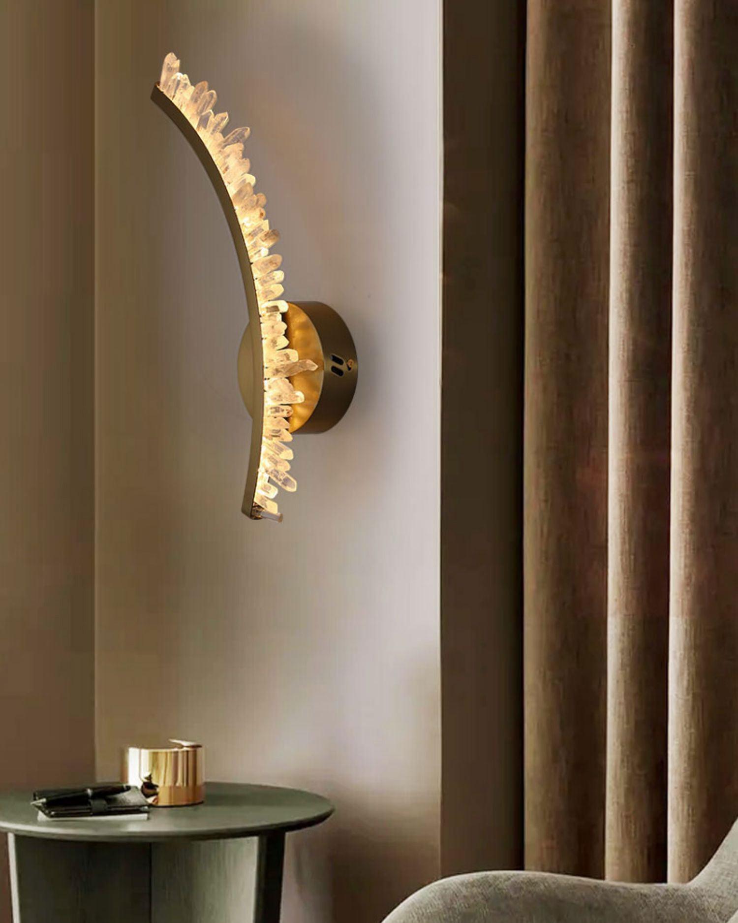 Celo Premium Nordic Art Crystal Wall Light