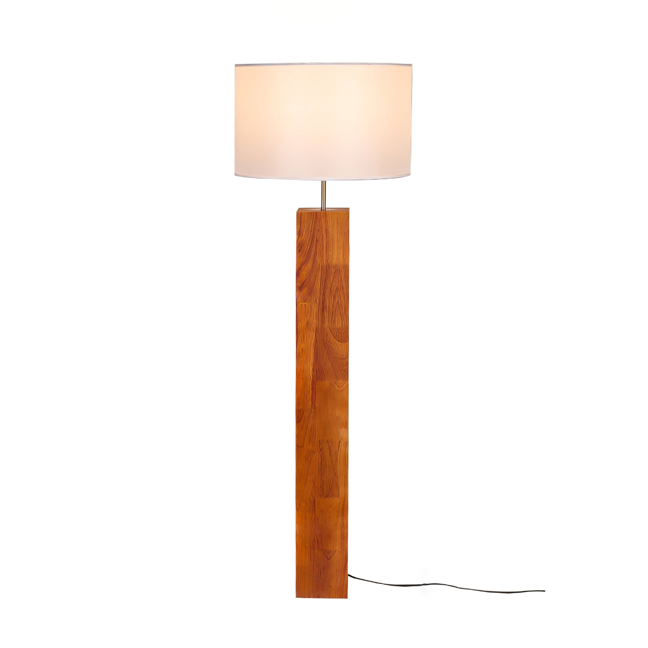 Timberline Fabric & Wood Floor Lamp