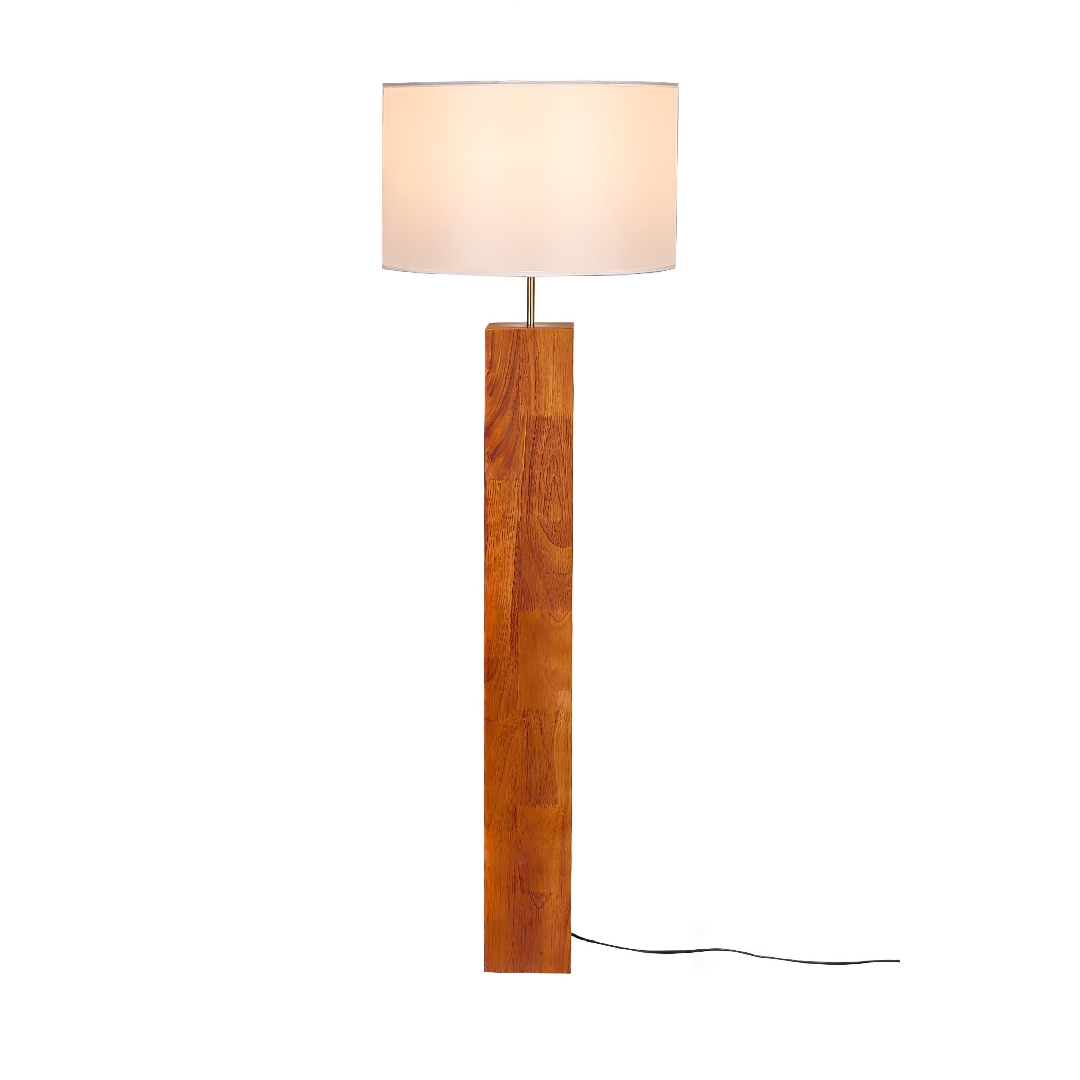 Timberline Fabric & Wood Floor Lamp