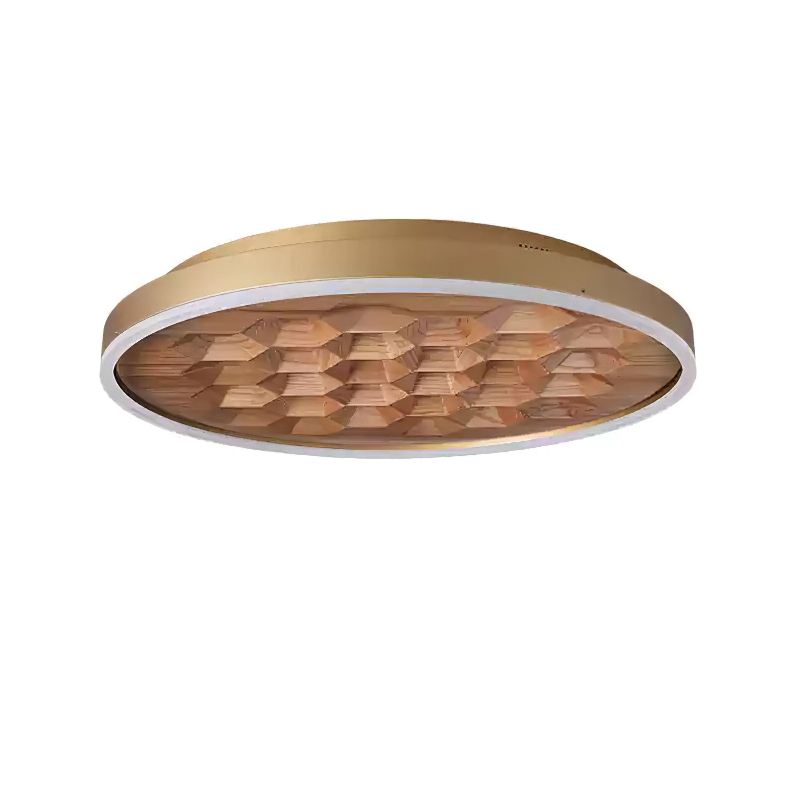 Cevynira Textured Bronze Flush Mount