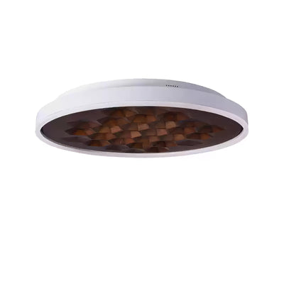 Cevynira Textured Bronze Flush Mount
