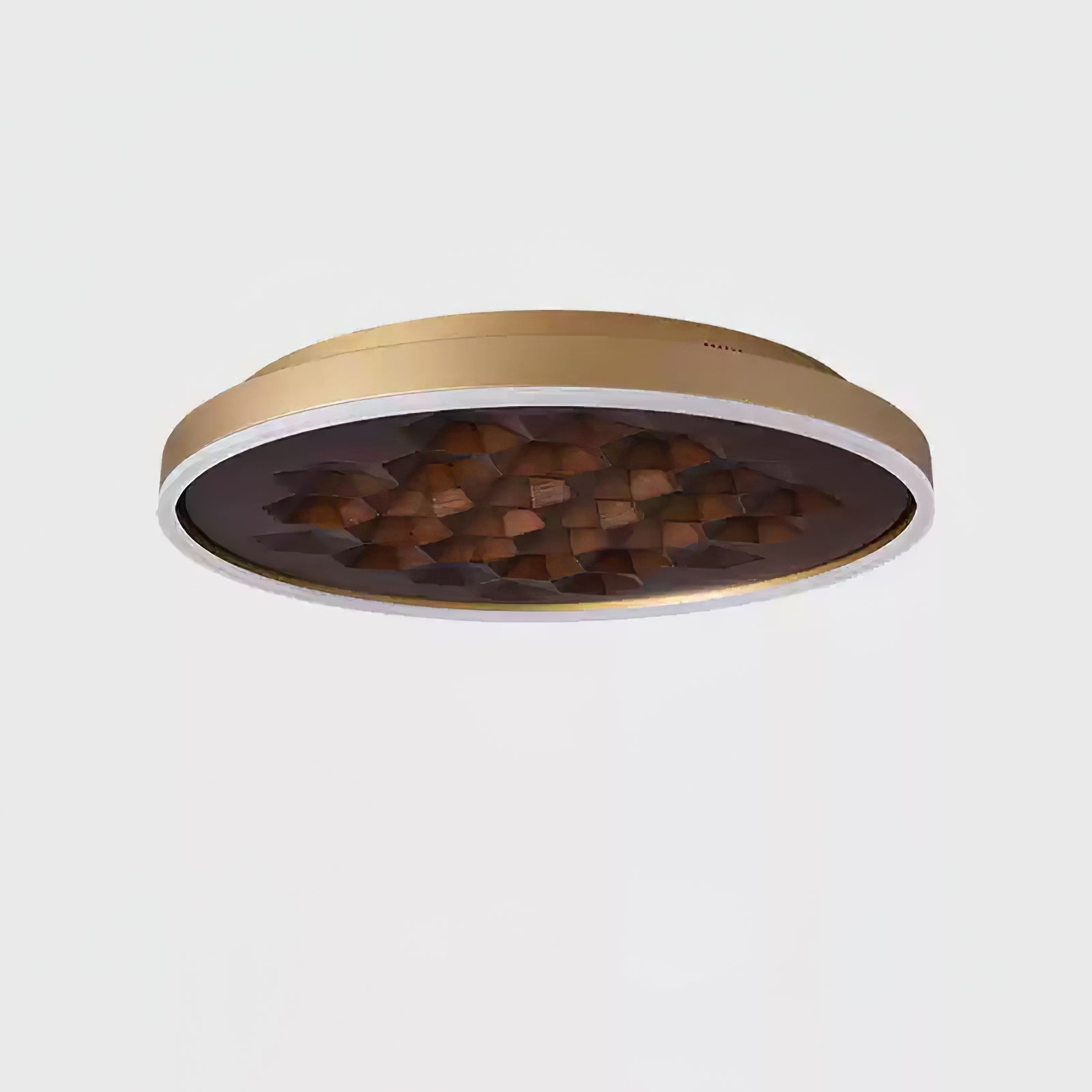Cevynira Textured Bronze Flush Mount