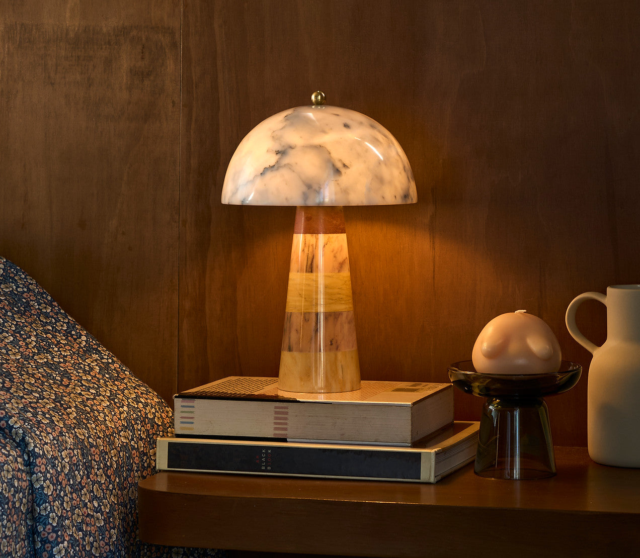 Ollie Marble Table Lamp