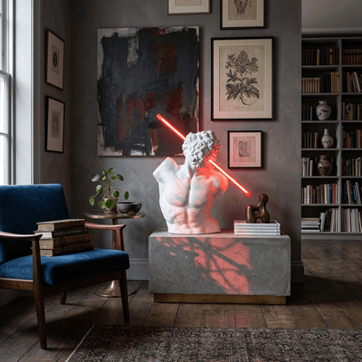 Cassius Strike Sculpture Lamp