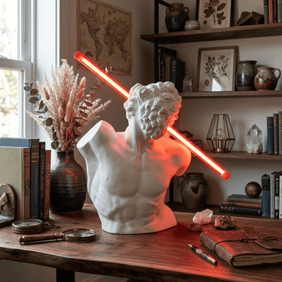 Cassius Strike Sculpture Lamp