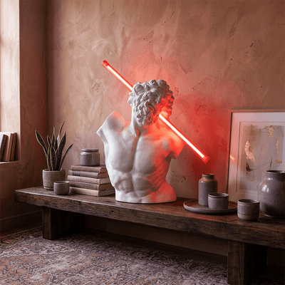 Cassius Strike Sculpture Lamp