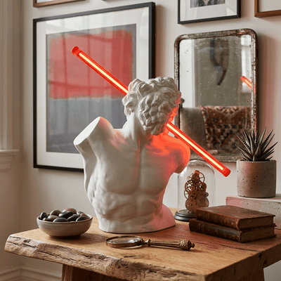 Cassius Strike Sculpture Lamp