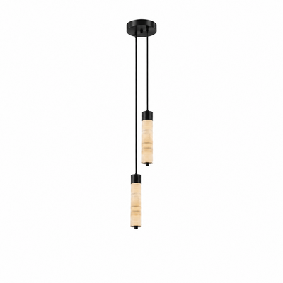 Harvenstone Alabaster Column Chandelier