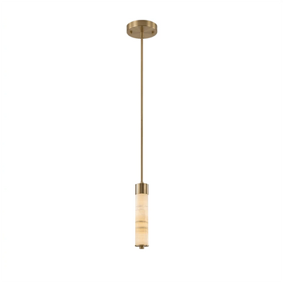 Harvenstone Alabaster Column Chandelier