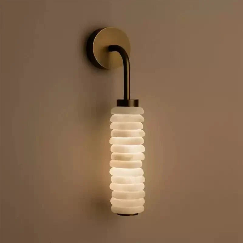 Helix Alabaster Wall Lamp