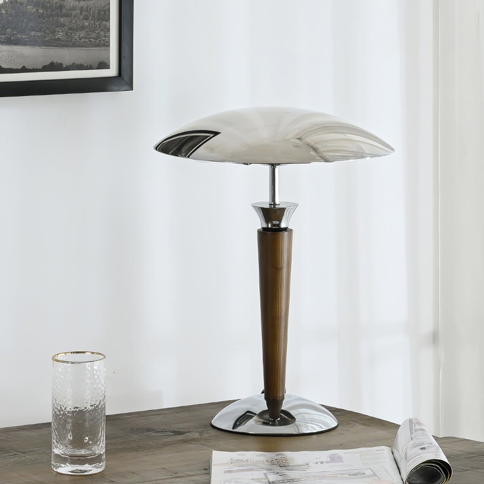 Orion Luxe Helmet Table Lamp
