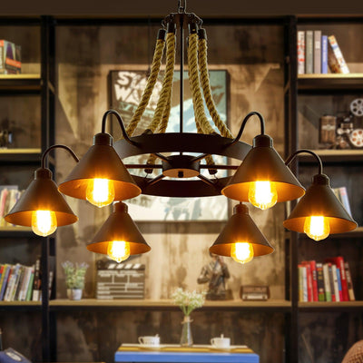 Orelalelle Industrial Chandelier