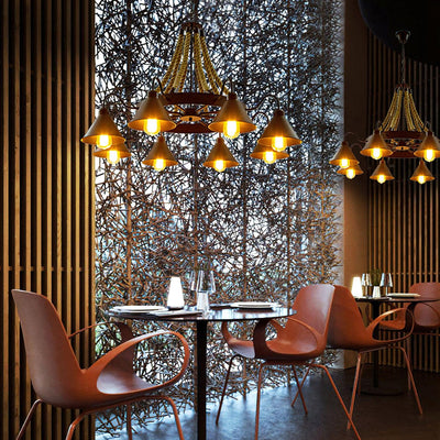Orelalelle Industrial Chandelier