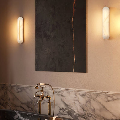 Armaryra Oblong Alabaster Wall Light