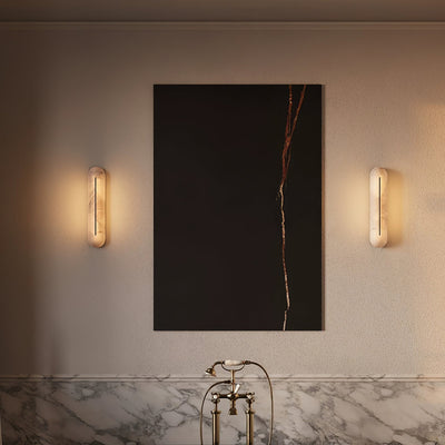 Armaryra Oblong Alabaster Wall Light