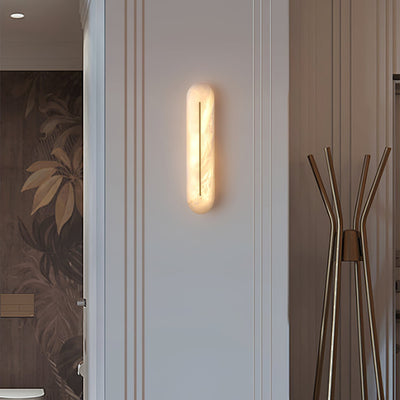 Armaryra Oblong Alabaster Wall Light