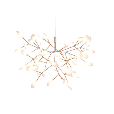 Auroreon Chandelier Rose Gold Firefly LED Branch