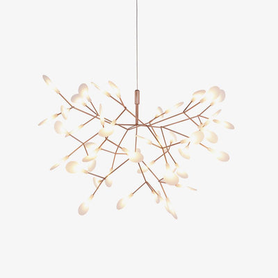 Auroreon Chandelier Rose Gold Firefly LED Branch