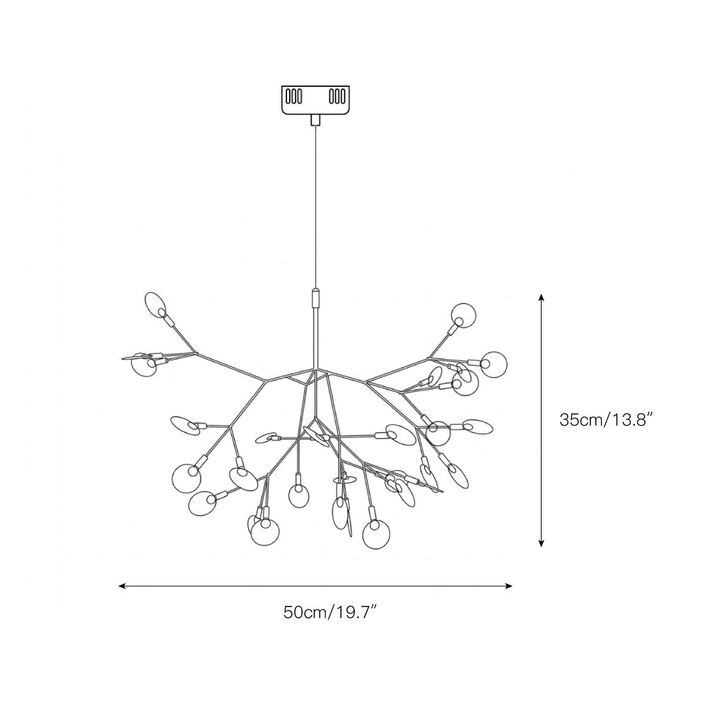 Briarbrook Branch Chandelier