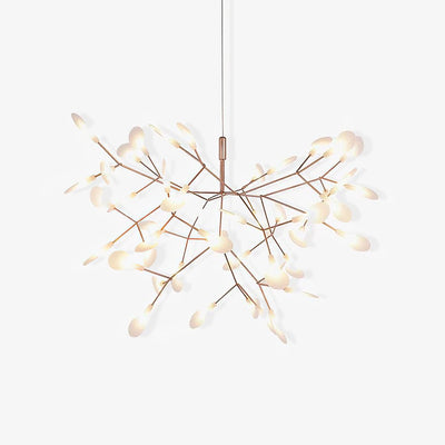Auroreon Chandelier Rose Gold Firefly LED Branch