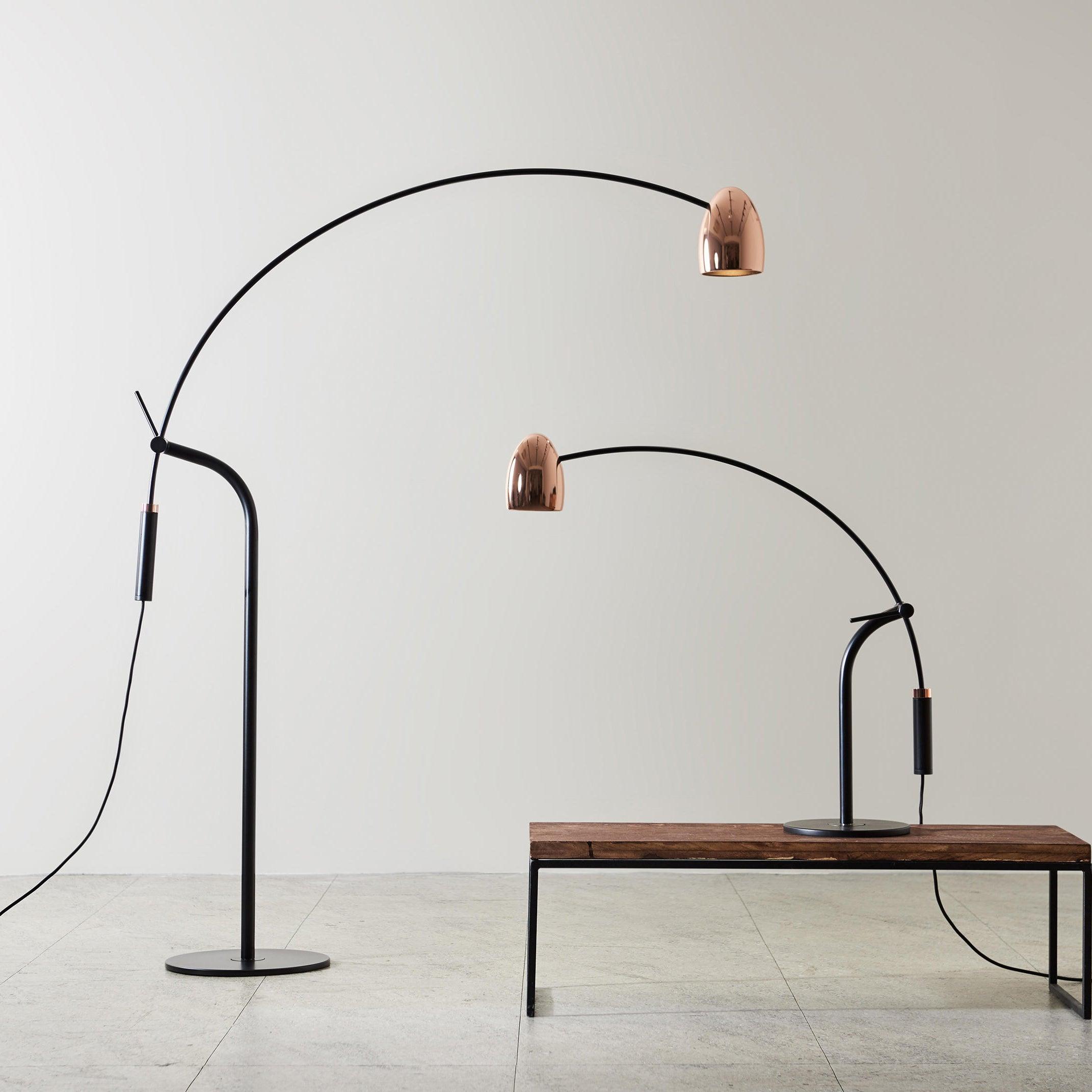 Arc Modern LED Floor Lamp