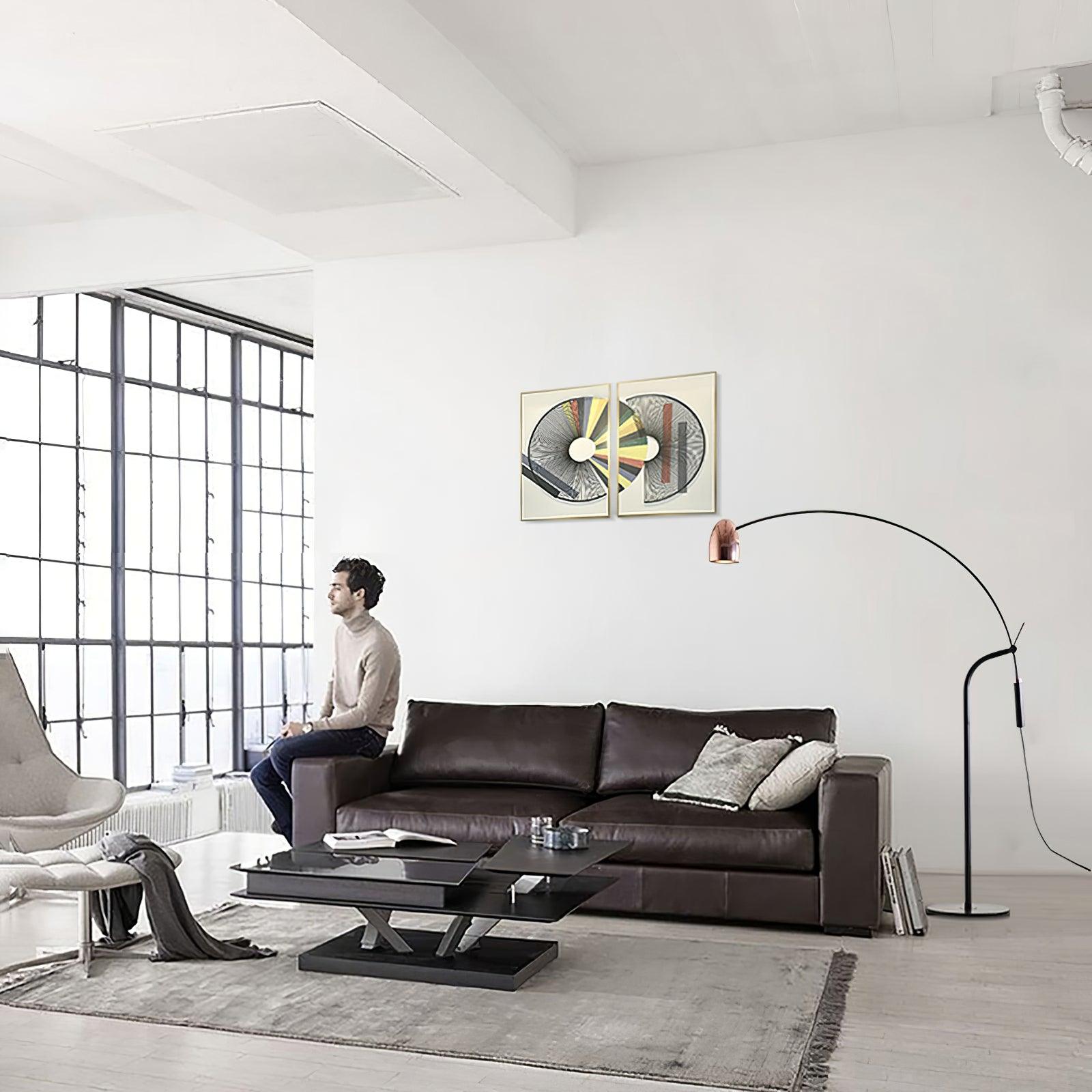 Arc Modern LED Floor Lamp