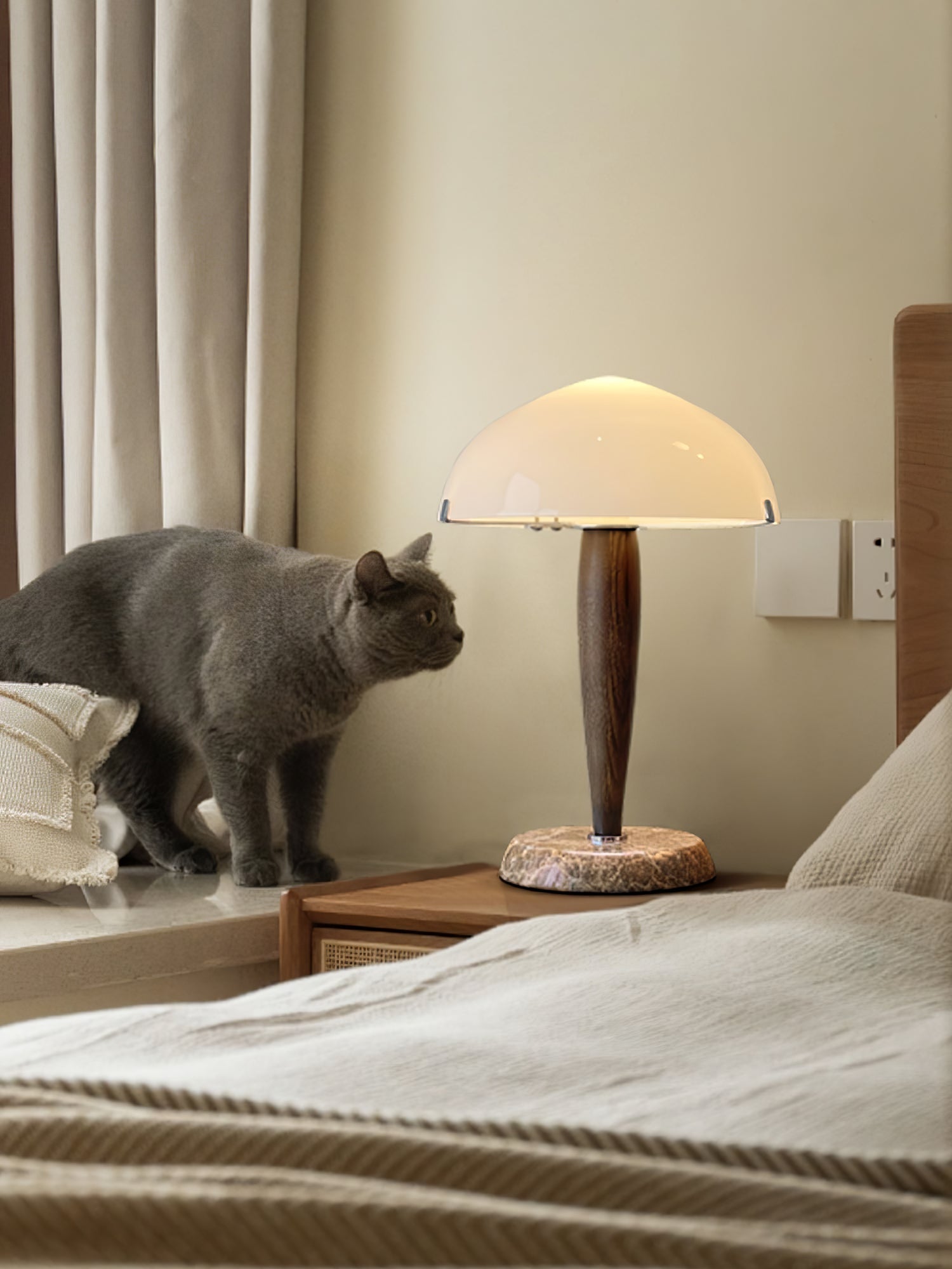 Emerson Wood Table Lamp