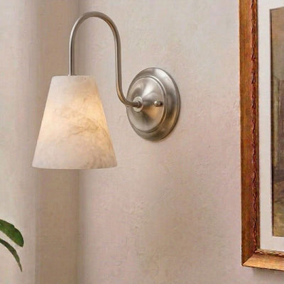 Yelmont Alabaster Wall Sconce
