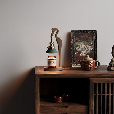 Cyn Wood Artistic Table Lamp