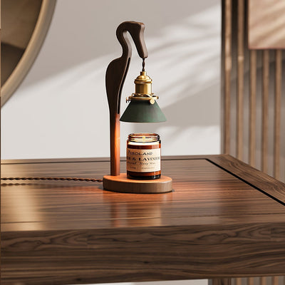 Cyn Wood Artistic Table Lamp