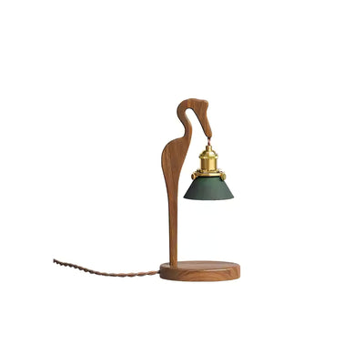 Cyn Wood Artistic Table Lamp