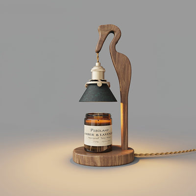 Cyn Wood Artistic Table Lamp