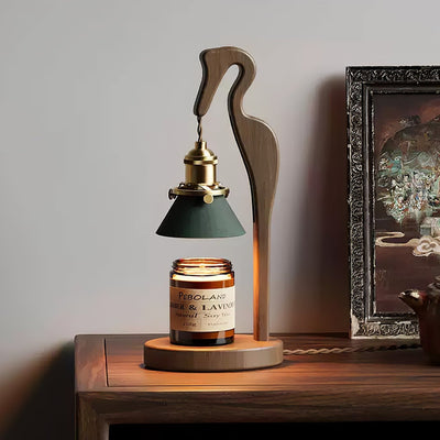Cyn Wood Artistic Table Lamp