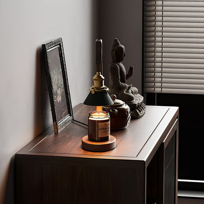Cyn Wood Artistic Table Lamp