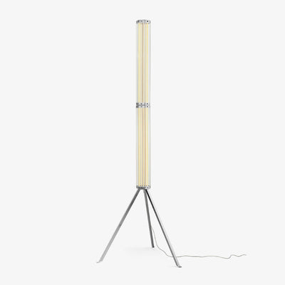 Thessan Hexagonal Glass Floor Lamp