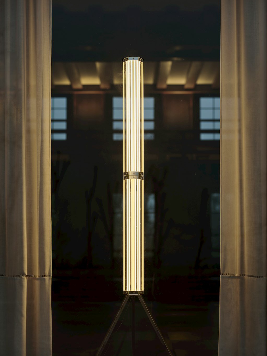 Hexagonal Glass Pendant Lamp